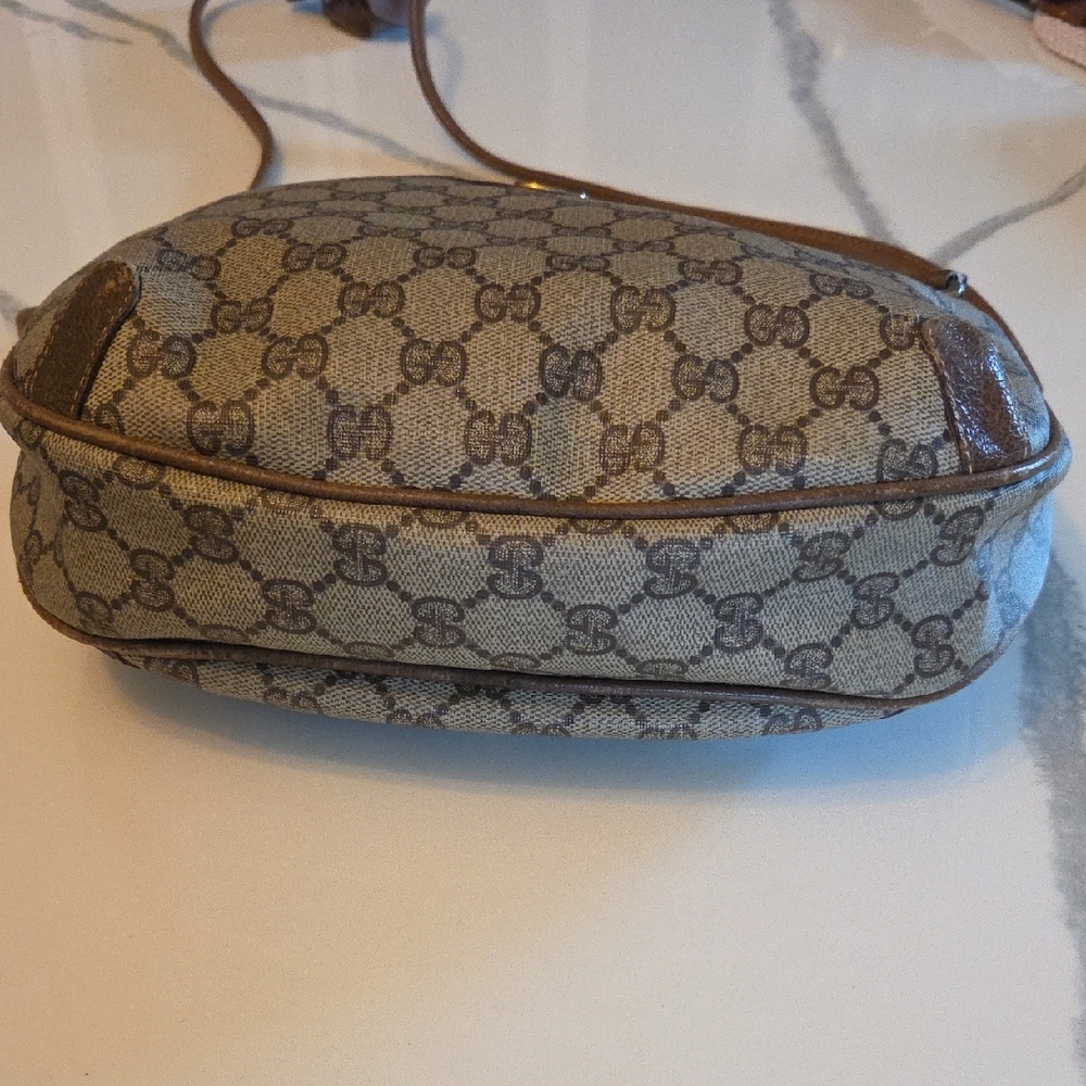 Rare Vintage Gucci Brown Crossbody Bag - Picture 5 of 13
